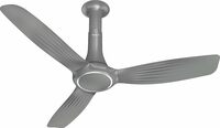Havells 1200mm Inox BLDC Motor Ceiling Fan | Remote Controlled, High Air Delivery Fan | 5 Star Rated, Upto 60% Energy Saving, 2 Year Warranty | (Pack of 1, Slate), Silver