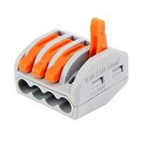 Robodo Push-in Conductor Terminal Block 4 Pin 222-4144