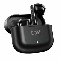 boAt Airdopes 91 Prime, 45HRS Battery, 13mm Drivers, Metallic Finish, Low Latency,ENx Tech, Fast Charge, v5.3 Bluetooth TWS in Ear Earbuds Wireless Earphones with mic (Midnight Black)