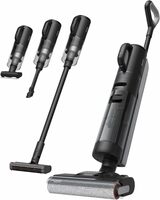 (With SBI CC/Dc)Dreame H12 Dual Smart Wet Dry Upright Vacuum, Floor Cleaner Mop Combo 4-in-1 Cordless Stick Vacuum for Multi-Surface, One-Step Self Cleaning with Hot Air Drying