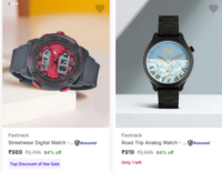 60% off Fastrack Mens Watches Start Rs.919 