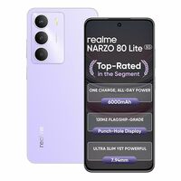 realme NARZO 80 Lite 5G (6GB+128GB) Apply ₹600 coupon 