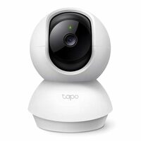 Tapo C200 360° 2MP 1080p Full HD Pan/Tilt Home Security Wi-Fi Smart Camera| Alexa Enabled| 2-Way Audio| Night Vision| Motion Detection| Sound and Light Alarm| Indoor CCTV White