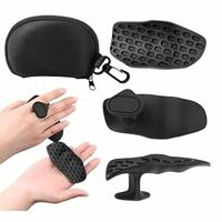 Fitness Weight Lifting Grip for Men - Lifting Hook Straps for Gym Deadlifiting | Gym Gloves for Men Women Anti Slip Grip | Dumbbell Barbell Grip (Black) 