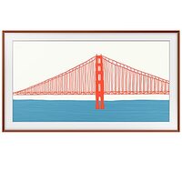 Samsung The Frame 2021 TV (55 inch) Bezel - Terracotta (VG-SCFA55TRCXL)