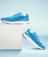 PUMA  Hustle V2 IDP Sneakers For Men  (Blue , 8)