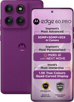 MOTOROLA Edge 60 Pro (Pantone Sparkling Grape, 256 GB)  (8 GB RAM)