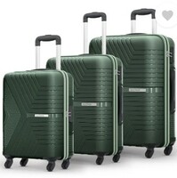 Safari  Hard Body Set of 3 Luggage 4 Wheels - Magnum Zeno 