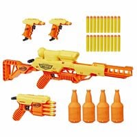 Nerf Alpha Strike Battalion Set - Includes 4 Blasters, 4 Half-Targets, and 25 Official Darts - Lowest on Amazon