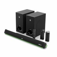 GOVO GOSURROUND 999 | 660W,True Dolby Audio Soundbar,  (Platinum Black) [SBI Cards]