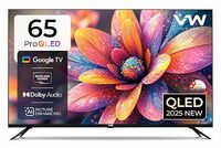 VW 165 cm (65 inches) Pro Series 4K Ultra HD Smart QLED Google TV VW65GQ1