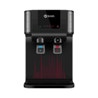 AO Smith Intelli Pro 10L UV + UF + SCMT Hot & Cold Water Purifier with 6 Stage Purification (Black)