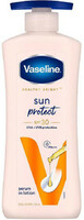 Vaseline Healthy Bright Sun+Pollution Protection Body Lotion SPF30, Reduces Tan (400 ml)