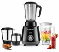 Longway Super Pro 750 Watt Juicer Mixer Grinder with 4 Jars for Grinding, Mixing, Juicing 