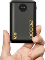 GOBOULT 20000 mAh 22.5 W Power Bank (Pure Black, Lithium Polymer, Fast Charging for Earbuds, Mobile, Smartwatch, Speaker, Tablet, Trimmer)