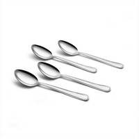 Buy Elephant Impress Stainless Steel Spoon Set (4 Pieces, 16 cm, Silver) Online (undefined) At Best Price - 1 pack