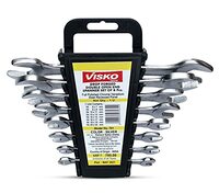 Visko Tools 701 Doe Spanner Set (Silver, 8-Pieces), Open End