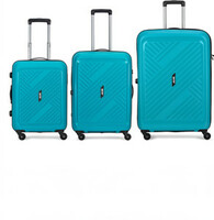 ALFA by VIP Hard Body Set of 3 Luggage 4 Wheels - Rhino 3 (Small 55cm| Medium 65cm | Large 75cm) 