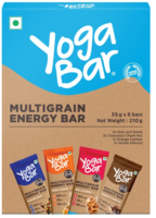 Grocery - Yogabar Multigrain energy bar pack of 6
