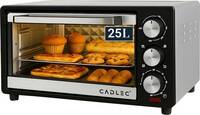 Cadlec 25-Litre Oven Toaster Grill (OTG)  (MultiChef, Silver and Black)