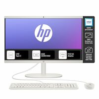 HP All-in-One, Intel N200,21.45'' (54.5 cm), FHD, 8GB DDR5, 512GB SSD, Intel UHD Graphics, 720P HD Camera W/Privacy Shutter, Dual Speakers (Win11, White, 4.17 Kg) Dg0154in