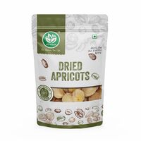 Go Vegan Premium Dried Apricot | Khumani | Jardalu | Badam BOR | Soft | Turkish (Jar Pack)