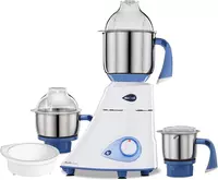 Preethi Blue Leaf Diamond MG-214 mixer grinder 750 watt (Blue/White), 3 jars & Flexi Lid