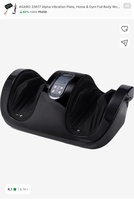 Cult Revive Vibration & Shiatsu therapy, Pain Relief, Boost Blood Circulation, Foot Massager (Carbon Black)