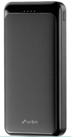 URBN 10000 mAh 22.5 W Power Bank (Black, Lithium, for Mobile, Tablet, Earbuds)