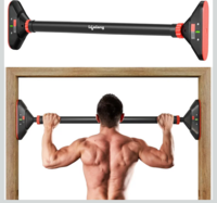 [Apply 6% Coupon] Lifelong Pull Up Bar for Home -Adjustable Rod 65cm to 95cm width, wall mounted without screws -Door Pull up bar to Increase Height -Exercise equipment for Home Gym