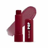 SUGAR POP Nourishing Lip Balm | Castor Oil, Shea Butter & Avocado Oil | Hydrating | 4.5gm - 07 Plum