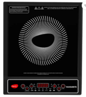 Pigeon 1800 W Induction Cooktop Push Button  (Black, Favourite)