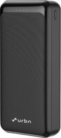 URBN 20000 mAh 22.5 W Power Bank (Black, Lithium Polymer, for Earbuds, Mobile, Tablet)