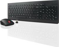 Lenovo KB MICE_BO Wireless Standard Laptop Keyboard Compatible with Desktop, Laptop, Mac stand support,multimedia_keys,GX30L66303  (Black)
