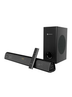 Portronics Pure Sound Pro X 80W Soundbar With Wired Subwoofer - Speakers for Unisex