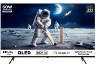 Blaupunkt 139 cm (55 inch) QLED Ultra HD (4K) Smart Google TV with 60W Sound Output HDR 10 | Dolby Atmos | DTS Trusurround | Google Assistant | Dual Band Wi-Fi (55QD7020)