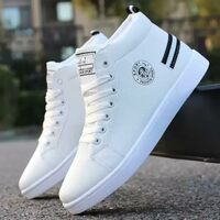 JOSMOS High Tops Sneakers for Men (White)