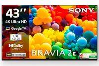 Sony 108 cm (43 inches) BRAVIA 2M2 Series 4K Ultra HD Smart LED Google TV K-43S22M2-3 Years Warranty for Limited Period