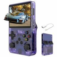 New World R36S Retro Handheld Video Game Console 3.5 inch Retro Handheld Video Games Consoles Built-in Rechargeable Battery Portable Style Hand Held Game Consoles