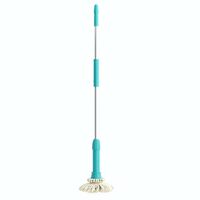Lifelong Microfiber Twist Mop for Floor Cleaning |Self-Squeeze Twist Mop Stick with Super Absorbent Head |Lightweight & Durable Floor Cleaner for Wet & Dry Mopping |Mop for Home, Kitchen & Office Use