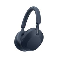 Sony WH-1000XM5 Best Active Noise Cancelling Wireless Bluetooth Over Ear Headphones with Mic for Clear Calling,Battery Life 30 Hours-Mid Night Blue