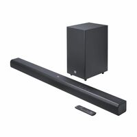 JBL Cinema SB590 Deep Bass, Dolby Atmos Soundbar with Wireless Subwoofer (440W)