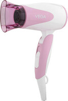 VEGA VHDH-05 Hair Dryer  (1000 W, White, Pink)