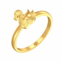 Joyalukkas 22KT 916 Purity Stylish Duck Design Kid’s Gold Ring for Kids