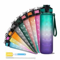 SOLARA Sipper Water Bottle for adults 1 Litre, Purple Mint