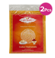 OM BHAKTI Vastramala (with Kumkum & Ashtagandha) 2M - 1 Piece x 2