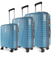 Aristocrat Polypropylene (PP) Airpro Set of 3 Hard Carry-On Spinner Suitcase (55+66+76Cm)