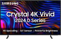 Samsung Crystal 4K Vivid 138 cm (55 inch) Ultra HD (4K) LED Smart Tizen TV with 4K Upscaling | Purcolor | Voice Ready | Knox Security (UA55DUE70BKLXL)