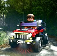 (590 off using Sbi CC/DC)Cockatoo KX-Thar Ride-On Electric Car for Kids, Electric Jeep for Kids to Drive 2 Years 12 with 12V Dual Motor 6V Double Battery Remote Control LED Headlights, Bluetooth Music Lights, Big