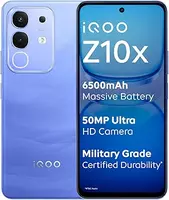 iQOO Z10x 5G (Ultramarine, 8GB RAM, 256GB Storage)